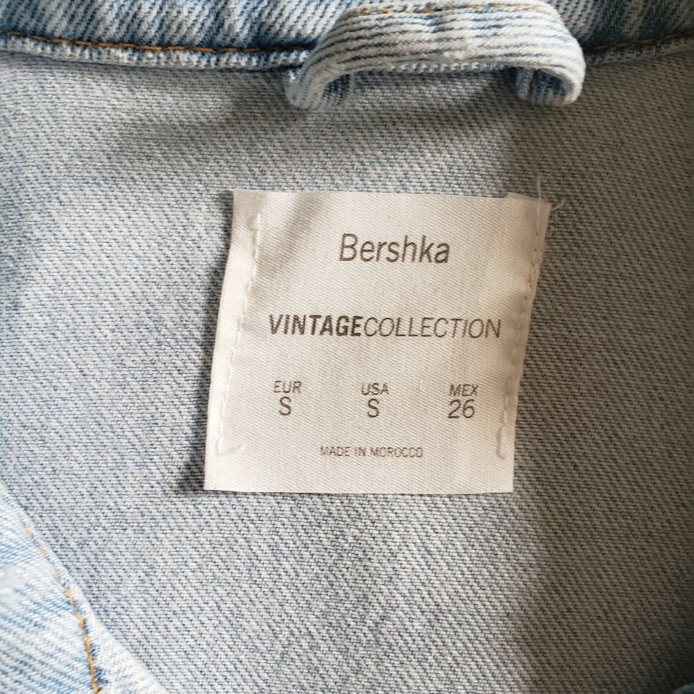 Bershka Vintage style Jean Jacket. (Size: S-M) - Picture 3 of 7